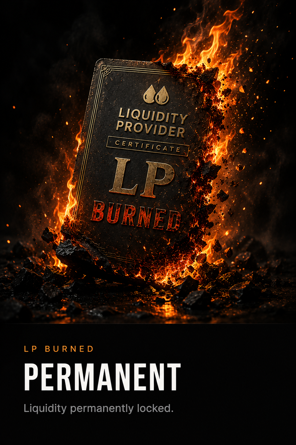 LP BURNED