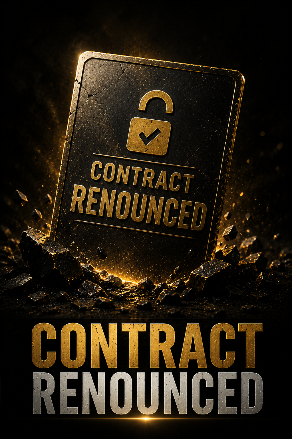 CONTRACT RENOUNCED
